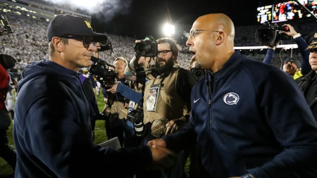 Jim Harbaugh and James Franklin
